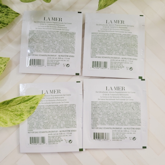 New! La Mer Sample Bundle (7 samples) - Gel Cream and Soft Cream - Picture 3 of 7